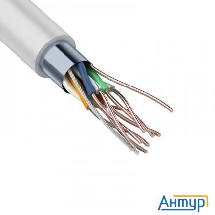 Rexant (01-0169) Кабель F/utp, Cat 5e, Zh нг(А)-hf, (lszh), 4х2х0,50 мм, 24awg, внутренний, серый