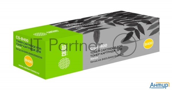 Картридж лазерный Cactus Cs-b400 106r03581 черный (5900стр.) для Xerox Versalink B400/405