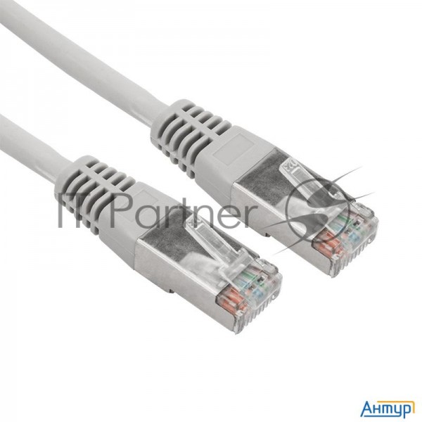 Патч-корд F/utp Rexant категория 6, Rj45-rj45, экранированный, 26awg, Lszh, серый, 1 м