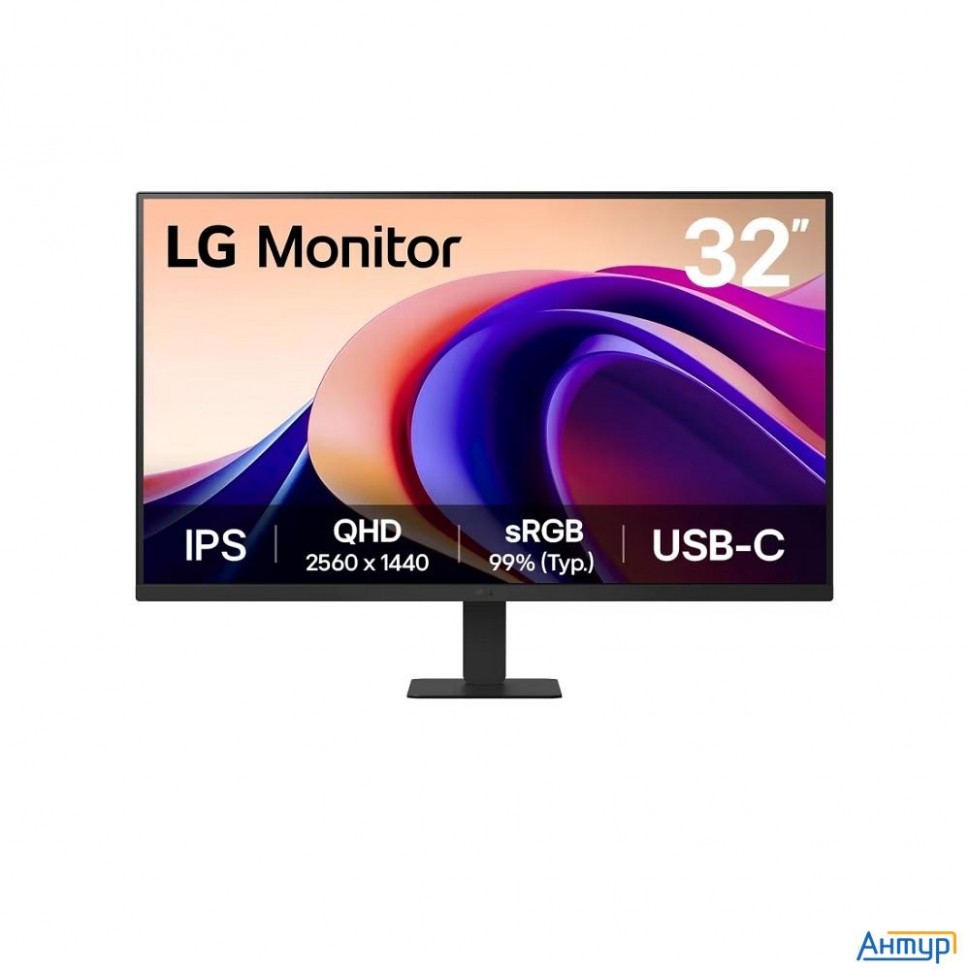 Lcd Lg 31.5" 32u631a-b {ips 2560x1440 100hz 5ms 178/178 250cd 1000:1 hdmi2.0 Usb-c(15w)}