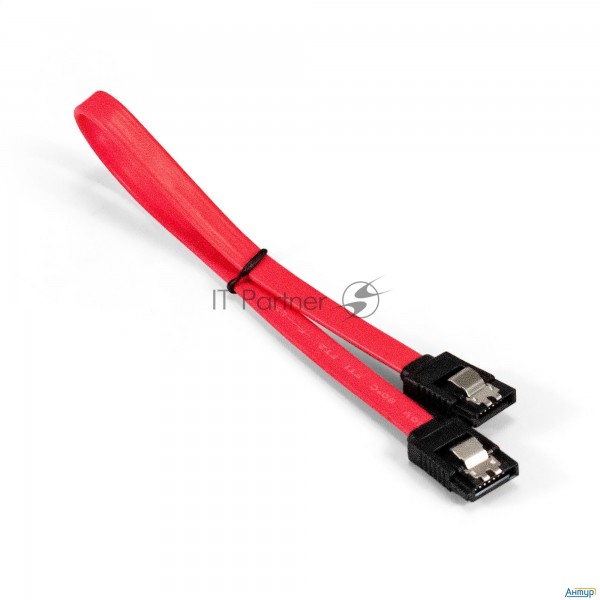 Exegate Ex294730rus Кабель Sata Exegate Ex-cc-sata-data-0.3l (7pin/7pin, металлические защелки, 0,3м