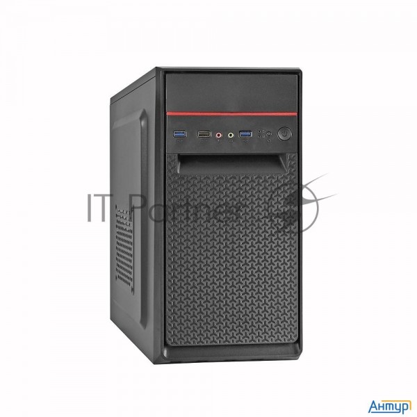 Exegate Ex283060rus Корпус Minitower Exegate Baa-107u Black, Matx, <без БП>, 1*usb+2*usb3.0, Audio