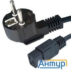 Кабель питания для Upc Gembird/cablexpert, 1.8м, Schuko-С19, 16А, черный, с заземлением(pc-186-c19)