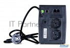 Источник бесперебойного питания Exegate Power  Smart Ulb-800 Lcd <800va, Black, 2 евророзетки, Usb>