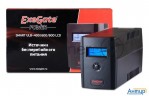 Источник бесперебойного питания Exegate Power  Smart Ulb-800 Lcd <800va, Black, 2 евророзетки, Usb>
