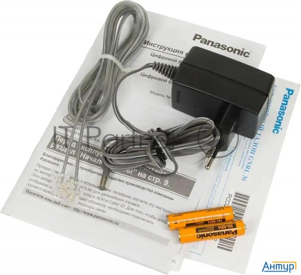 Телефон Panasonic Kx-tg2511rus (серебристый) {АОН, Caller Id,спикерфон на трубке,переход в Эко режим