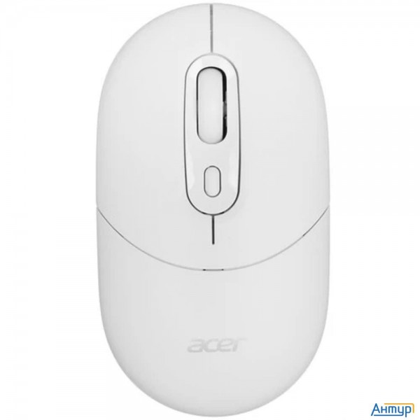 Acer Omr301 [zl.mcecc.01u] белый оптическая (1600dpi) беспроводная Bt/radio Usb (4but)