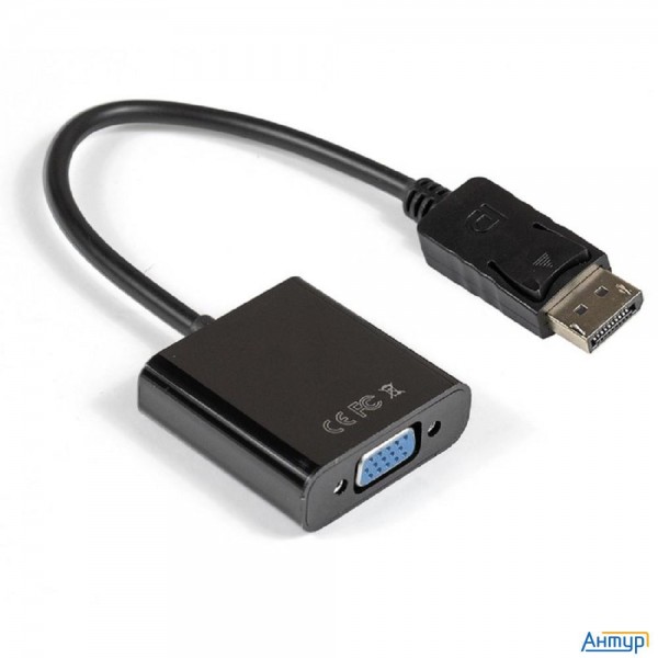 Exegate Ex284910rus Кабель-переходник Displayport-vga Exegate Ex-dpm-vgaf-0.15 (20m/15f, 0,15м)