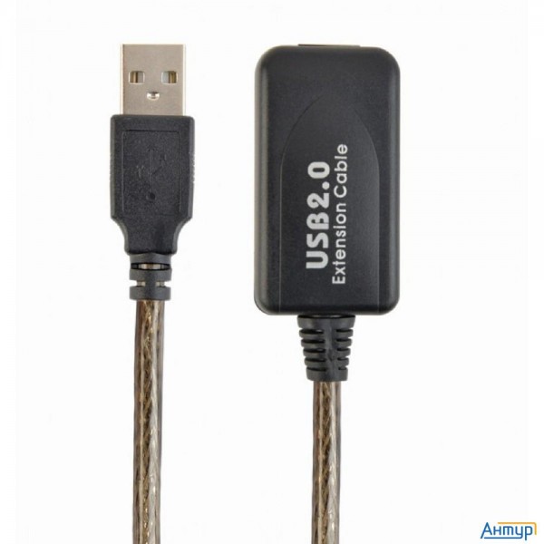 Gembird/cablexpert Кабель удлинитель Usb 2.0 активный Am/af, 10м (uae-01-10m)
