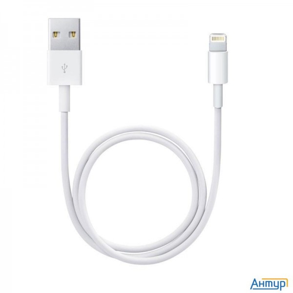 Rexant (18-0000) Кабель Usb-a – Lightning для Apple, 2,4А, 1м, ПВХ, белый, оригинал (чип Mfi)