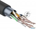 Кабель витая пара Rexant Ftp 4pr 24awg, Cat5e наружный (outdoor) (бухта 305м) (в коробке)