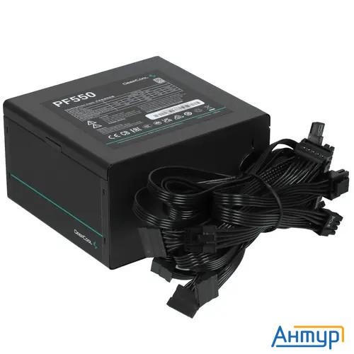 Блок питания Deepcool Atx 550w Pf550 80 Plus White (20+4pin) Apfc 120mm Fan 6xsata Rtl