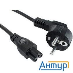 Кабель питания для ноутбуков Gembird/cablexpert, 3м, Schuko- C5, 10А (pc-186-ml12-3m)