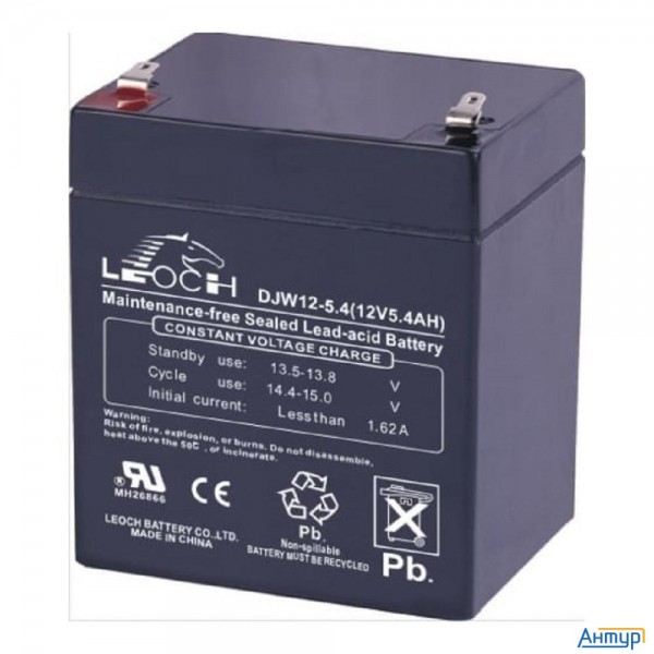 Leoch Батарея Djw12-5.4 F2 (12v 5,4ah)