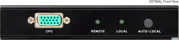 Переключатель Aten Ce700a-d(at-g) Удлинитель, Svga+kbd+mouse Usb Aten, 150 метр., Hd-db15+usb A-тип,