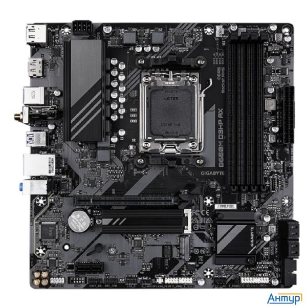 Gigabyte B650m D3hp Ax {am5 Amd B650 4xddr5 Matx Ac`97 8ch(7.1) 2.5gg Raid+hdmi+dp}
