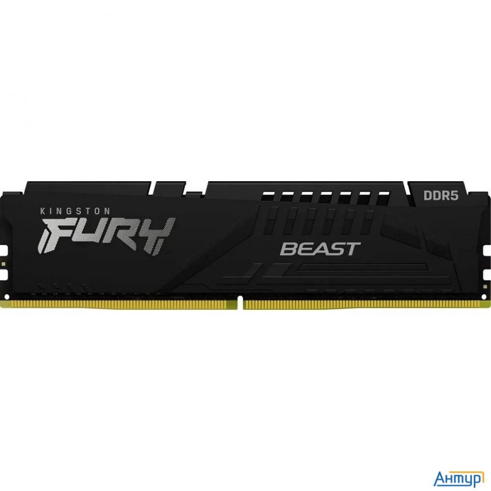 Память оперативная/ Kingston 32gb 5600mhz Ddr5 Cl36 Dimm Fury Beast Black Kf556c36bbe2-32