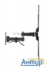 Кронштейн для телевизора Kromax Corbel-7 черный 22"-65" макс.30кг настенный поворот и наклон