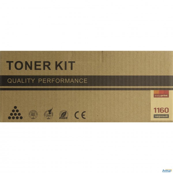 Easyprint Tk-1160 Тонер-картридж Lk-1160 для Kyocera P2040dn/p2040dw (7200 стр.) с чипом