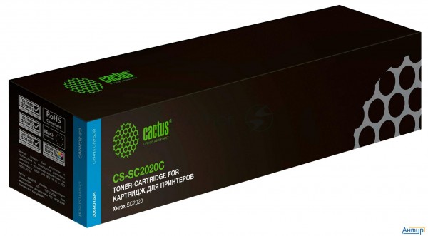 Картридж лазерный Cactus Cs-sc2020c 006r01694 голубой (3000стр.) для Xerox Docucentre Sc2020/ Sc2020