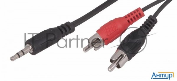 Шнур Rexant Стерео 3,5 мм - 2 Rca, 10 м (10 шт./уп.)
