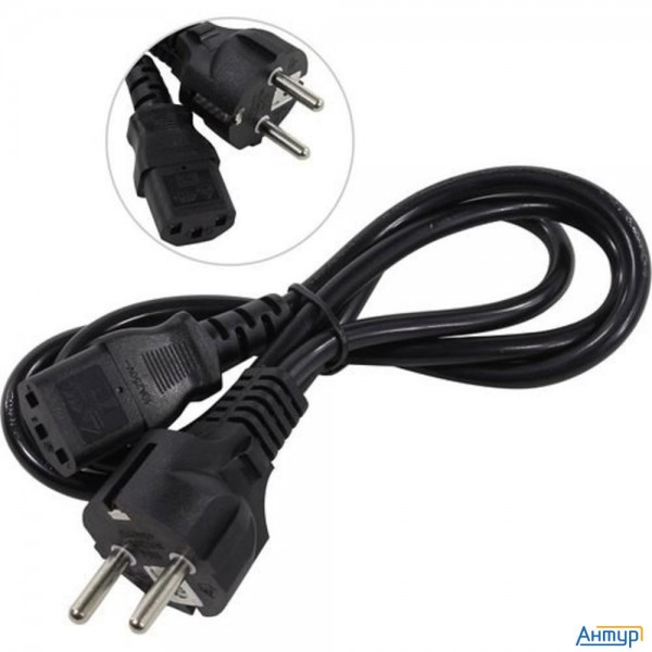 Exegate Ep280641rus Кабель питания Exegate Power Pc-1p (Евровилка Schuko->С13) Vde-250v-3*0.75mm2, м