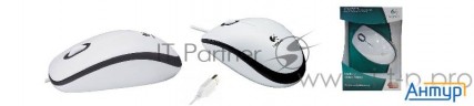 910-005004  Logitech Mouse M100 Usb White
