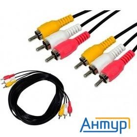 5bites Ac3r-020m Кабель Audio / 3*rca / M-m / Stereo / 2m