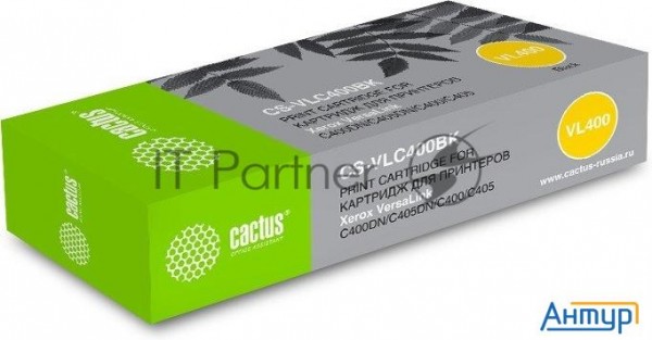 Картридж лазерный Cactus Cs-vlc400bkru 106r03532 черный (10500стр.) для Xerox Versalink C400dn/c405d