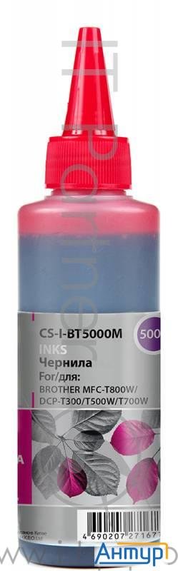 Cactus Cs-i-bt5000m чернила для принтеров Brother Dcp-t300/t500w/t700w/mfc-t800w, пурпурный, 100мл