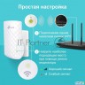 Усилитель Wi-fi сигнала Tp-link Ac750 Onemesh Wifi Range Extender, 300mbps At 2.4g And 433mbps At 5g