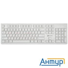 Клавиатура Oklick 505m белый Usb Slim (1196547)
