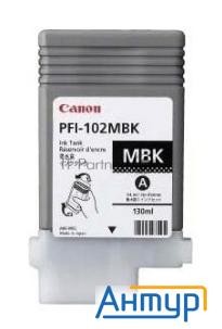 Картридж Canon Pfi-102mbk (0894b001) матовый черный, 130 мл., для Ipf500/600/700