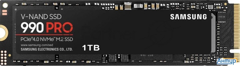 Samsung Ssd 1tb 990 Pro Black M.2 Mz-v9p1t0b/am
