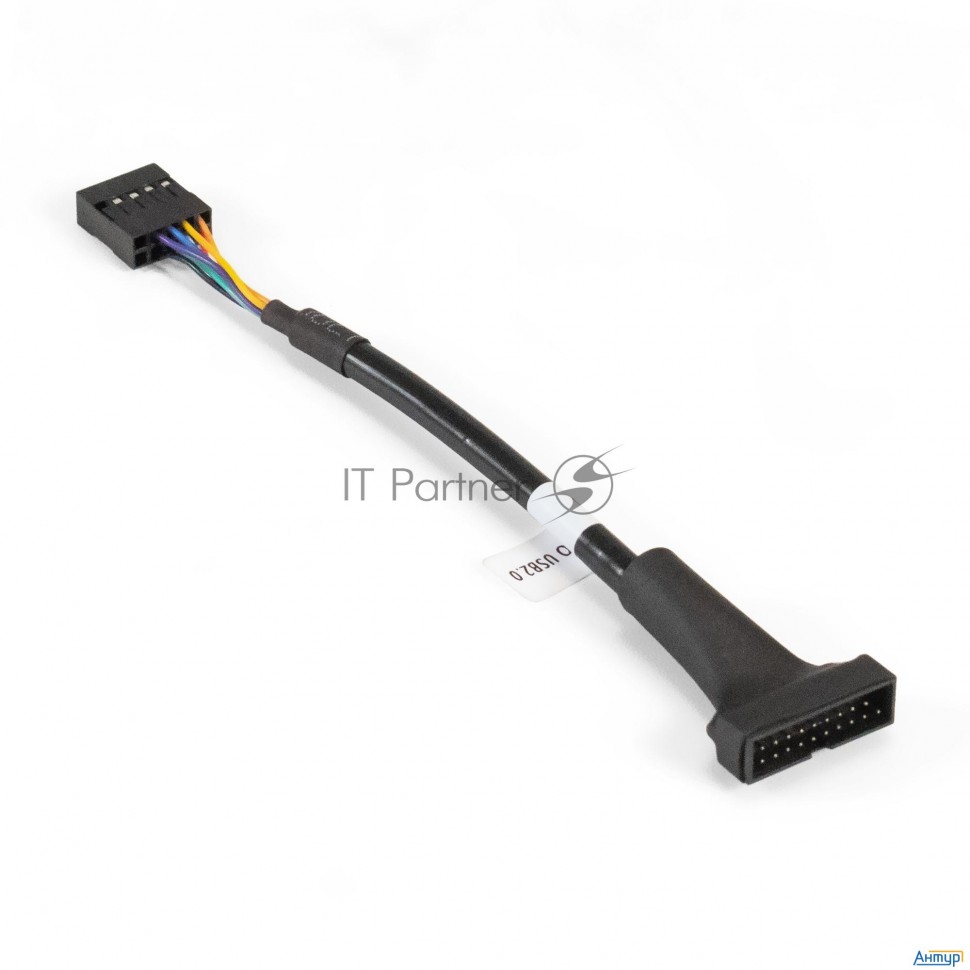 Кабель-переходник Usb 2.0-usb 3.0 Exegate Ex-cc-u3u2-0.15 (9pin(f)/19pin(m), 0,15м)