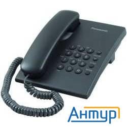 Kx-ts2350rub (черный) (повтор номера, регул-ка громкости, кр.на стену)