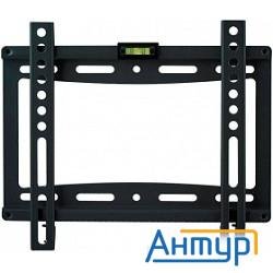 Kromax Ideal-5 New Black,  Кр. стал. наст. для Tv 15"-47", Max 35 кг, 0 ст св., от ст. 20 мм, Max Ve