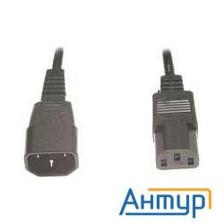 Кабель питания сист.блок-монитор Gembird 3.0м, черный, с зазем., пакет [pc-189-10]