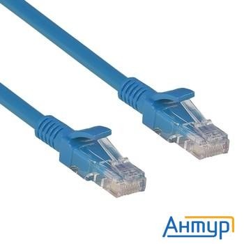 Exegate Ex282035rus Патч-корд Utp-rj45-rj45-5e-5m-bl, Utp, Cat.5e, 5м, синий
