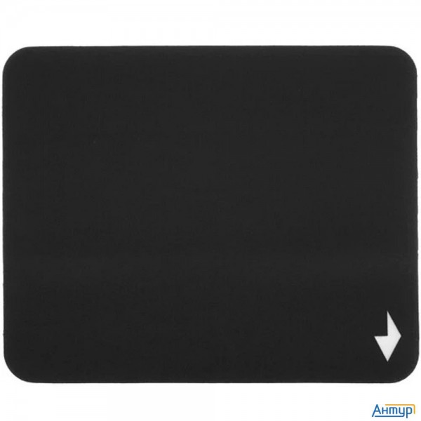 Коврик для мыши Gembird Mp-black-s, чёрный, размеры 220*180*2мм, ткань+резина, черный