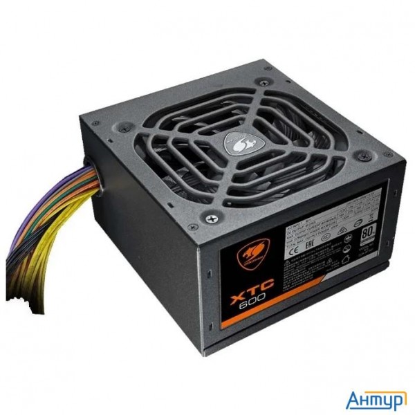 Cougar Xtc 600 Блок питания Cougar Xtc 600 (Разъем Pcie-2шт,atx V2.31, 600w, Active Pfc, 120mm Fan,