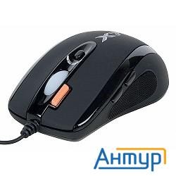 A4tech  X(7)-710bk (черный) Usb, 2000dpi, встр. память 16Кб, 1000ГЦ, 7 кнопок.