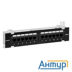 Exegate Ex256754rus Патч-панель Utp настенная 12 Port кат.5e, Exegate,  разъём Krone&110 (dual Idc)