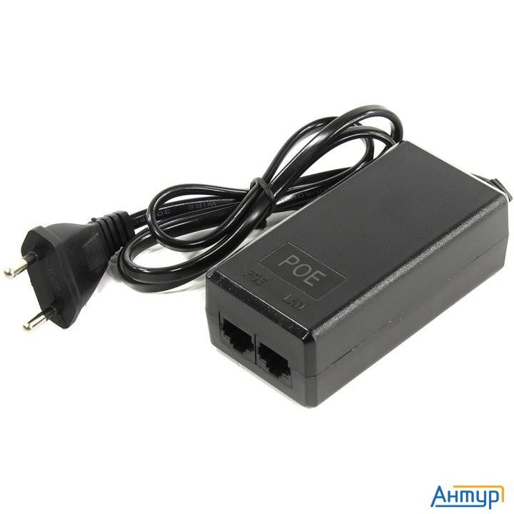 Orient Sap-c48poe, Poe инжектор питания 24 Вт, Ac 100-240v/ Dc 48v, 0.5a, вход: Rj45 Lan 10/100, вых