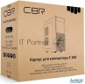 Cbr Pcc-atx-e188-wpsu Atx Miditower E188, без БП, 1*usb 3.0, 2*usb 2.0, Hd Audio+mic, Black