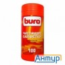Buro Bu-tscreen Туба с чистящими салфетками для экранов и оптики, 100шт.