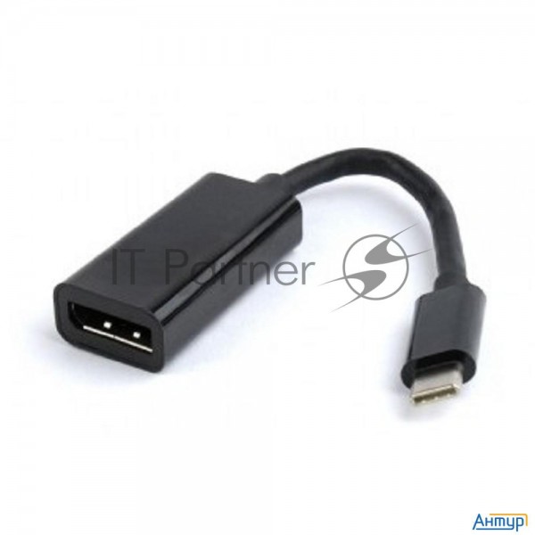 Переходник Cablexpert Usb Type-c/displayport, 15см, пакет (a-cm-dpf-01)