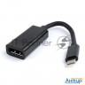 Переходник Cablexpert Usb Type-c/displayport, 15см, пакет (a-cm-dpf-01)