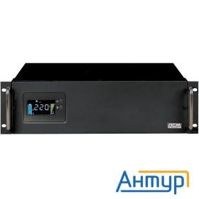 Ups Powercom King Pro Rm Kin-2200ap Lcd (3u) {line-interactive, 2200va/1760w, Rack, Iec, Serial+usb,