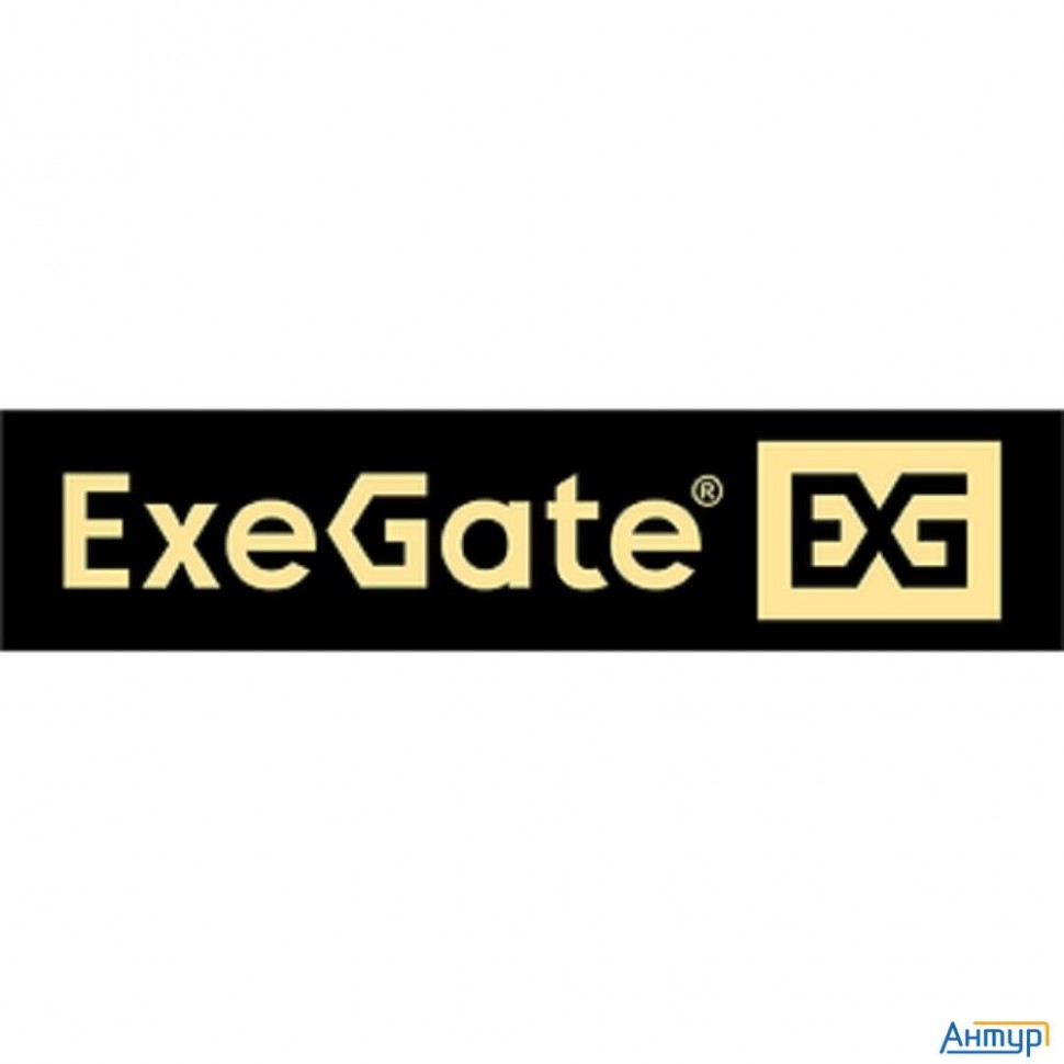 Exegate Ex296161rus Серверный корпус Exegate Pro 1u255-01 <rm 19", высота 1u, глубина 255, без БП, U